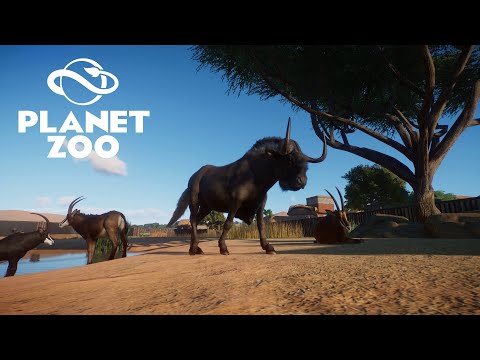 Видео: АНТИЛОПЫ И СТРАУСЫ | ПЕСОЧНИЦА #12 PLANET ZOO