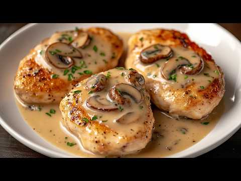 Видео: Я готовлю это куриное блюдо с грибами 3 раза в неделю! 😋 Это легко сделать и на вкус потрясающе!