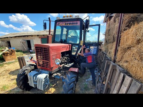 Видео: МТЗ 82 92 РОКУ ВЕЛИКА КАБІНА,на стартері.