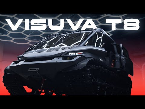 Видео: Visuva T8 - новый стандарт премиальных гусеничных вездеходов / Обзор