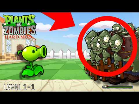 Видео: Сражение на пределе: самый сложный мод Plants Vs. Zombies!