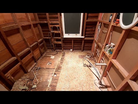 Видео: Ванная комната в старом доме ч.2