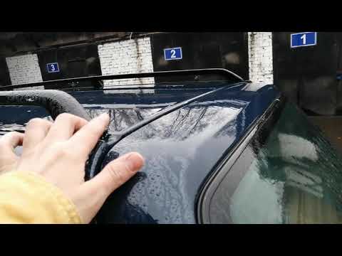 Видео: Как разобрать потолок на VW Passat B 3. Установка длинных рейлингов.