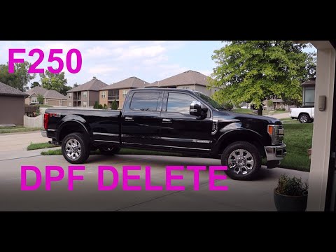 Видео: 2017 F250 6.7 DPF УДАЛЕНИЕ