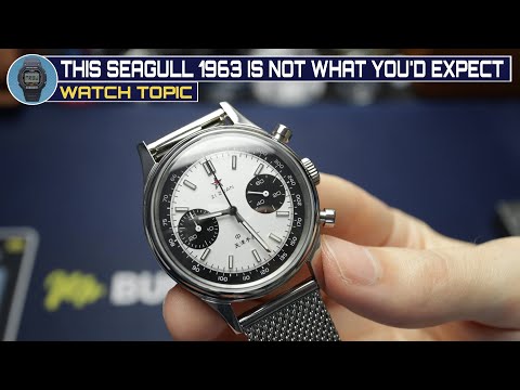 Видео: Эти часы Seagull 1963 года оснащены кварцевым механизмом — да, он настоящий!
