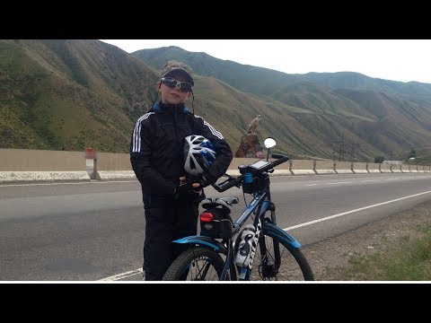 Видео: Кирилл, велопрогулка на Иссык Куль 24 06 2017
