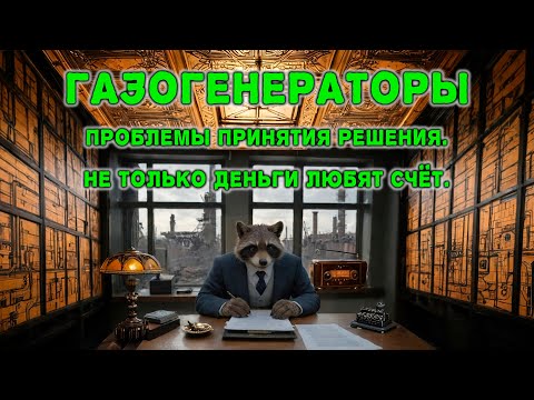 Видео: Газогенераторы. Проблемы принятия решения. Что будем строить? Не только деньги любят счёт.