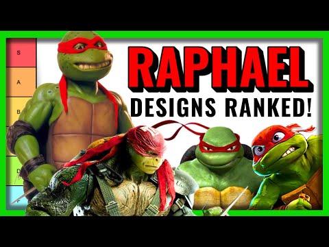 Видео: ВСЕ ТВ и Кино TMNT Дизайны Рафаэля РЕЙТИНГ!