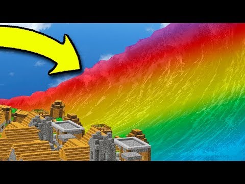 Видео: РАДУЖНОЕ ЦУНАМИ В МАЙНКРАФТ | ЖЕЛЕЗНЫЙ ДОМ НУБА ПРОТИВ ОГРОМНОГО ТРОЛЛИНГ ЦУНАМИ В MINECRAFT
