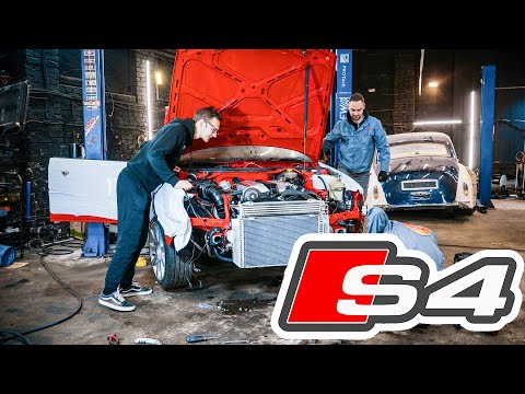 Видео: ПЕРВЫЙ ПУСК !!! ПОЛНАЯ РЕСТАВРАЦИЯ AUDI S4.