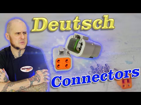 Видео: Разъемы Deutsch для индивидуальной проводки