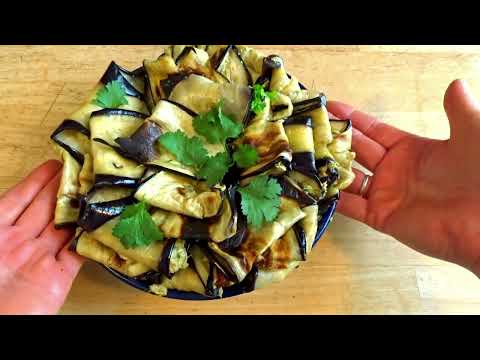 Видео: Печеные баклажаны с орехами по грузински/baked eggplants with walnuts.