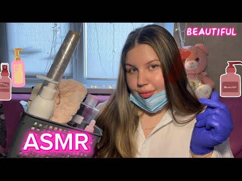 Видео: ASMR|Role Play🤍Нежный косметолог сделает вам чистку лица🤍#asmr #sleep #roleplay #relax #asmrsounds 