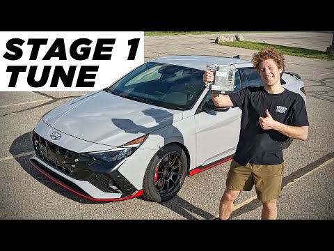 Видео: Hyundai Elantra N 2022 года выпуска в тюнинге! SXTH Element Stage 1