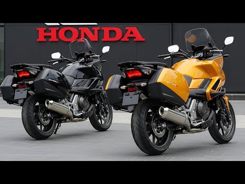 Видео: Новый Honda NT700V Deauville 2026 года наконец-то представлен — «туристический зверь» Honda верну...