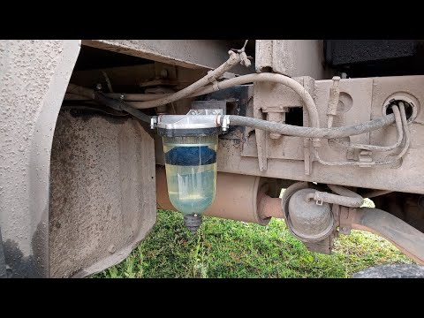 Видео: Установил фильтр-отстойник.