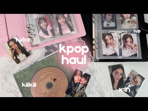 Видео: kpop haul | альбом kiiikiii, новые биндеры и организация фотокарточек 💞