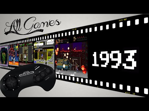 Видео: Все игры на Sega Mega Drive / All Games Sega Genesis [1993] (6/10)