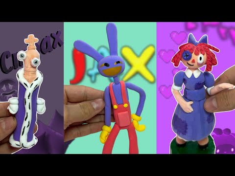 Видео: ЦИФРОВОЙ ЦИРК 🎪 Лепим Джекса ,Королера и Рагату | ржавик лепка