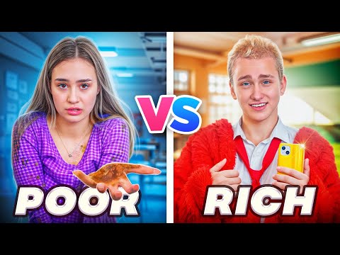 Видео: Выживаю 24 Часа в Каждой Школе! Богатая VS Бедная школа!