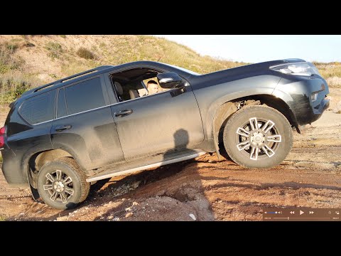 Видео: ЕЗДА ПО ВНЕДОРОЖЬЮ ОБНОВЛЕННЫЙ ПРАДО 150 ДИЗЕЛЬ , В ГОРУ ЗАДНИМ ХОДОМ 4k