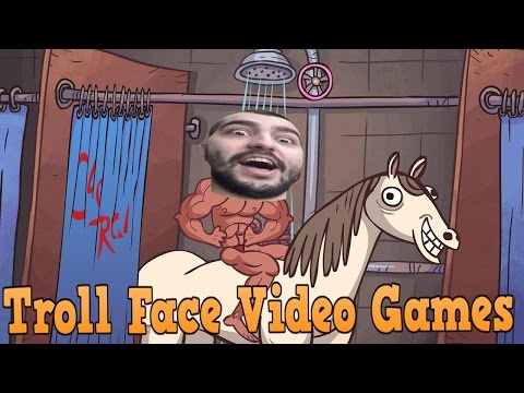 Видео: Забавни Игри: Troll Face Video Games