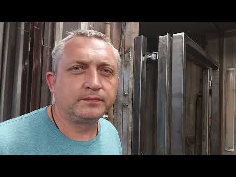 Видео: Ворота гармошка - проверяем на прочность