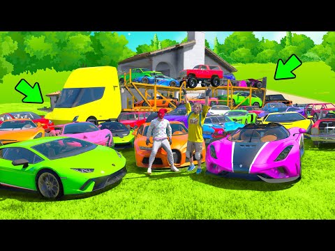 Видео: БИТВА ВОРОВ В GTA 5 ONLINE! УГНАЛ 30 НОВЫХ ЧИТ ТАЧЕК У МАЖОРА ЗА 180 СЕКУНД В ГТА 5!