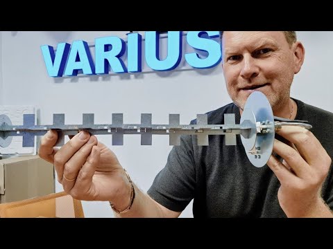 Видео: Впервые 4G антенна «Царь-Пушка» Varius