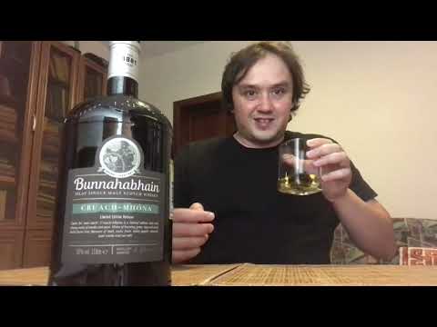 Видео: Виски Bunnahabhain cruach-mona дымный ила