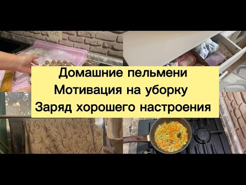 Видео: ДОМАШНИЕ ПЕЛЬМЕНИ   МОТИВАЦИЯ НА УБОРКУ    ЗАРЯД ХОРОШЕГО НАСТРОЕНИЯ