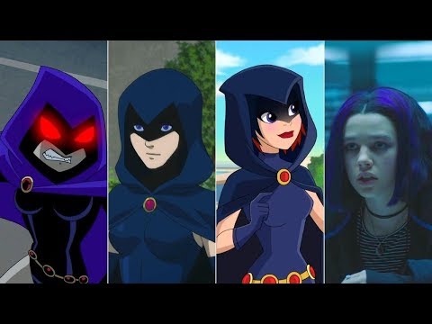 Видео: Эволюция Рэйвен в мультфильмах и кино
