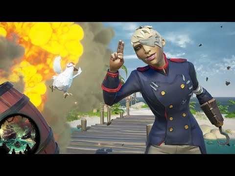 Видео: SEA OF THIEVES - УСТРОИЛИ БОЛЬШОЙ БУМ НА КОРАБЛЕ!
