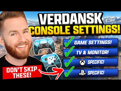 Видео: ОБЯЗАТЕЛЬНО ИЗМЕНИТЕ НАСТРОЙКИ КОНСОЛИ WARZONE! Лучший контроллер, графика и движения для Verdans...