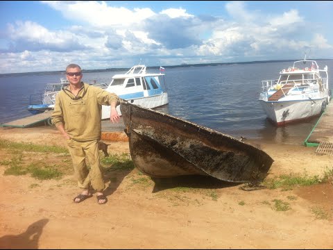 Видео: Как поднимали затонувшую лодку «Прогресс-4»