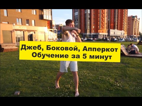 Видео: Как бить Джеб, Боковой, Апперкот?
