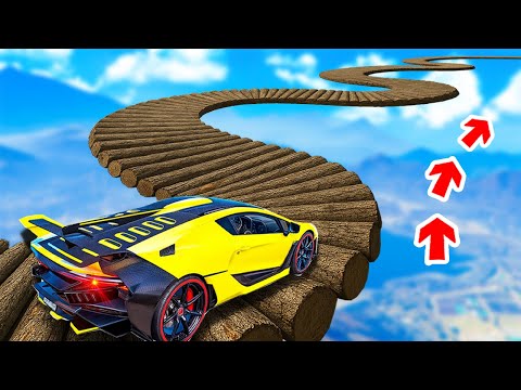 Видео: СМОЖЕТ ЛИ ЛАМБА ПРОЕХАТЬ ПО МОСТУ ИЗ БРЕВЕН В ГТА 5 ? - ЭКСПЕРИМЕНТ В GTA 5