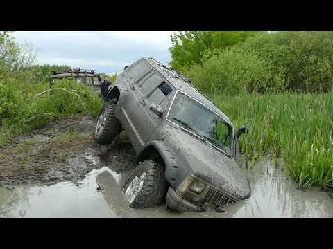 Видео: Этот OFF ROAD они запомнят на всю жизнь, Jeep Cherokee (XJ) и ГАЗ-69 исполняют, ГАЗ-63 спасает