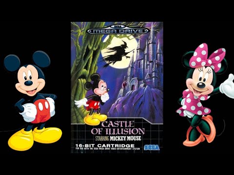 Видео: Castle of Illusion Starring Mickey Mouse прохождение (Sega MD)