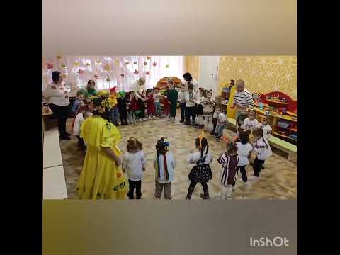 Видео: Музична рухлива гра "Яблучка у колі", автор О.Семенюта; "Смаколики осені"