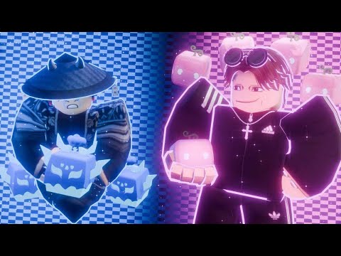 Видео: 🍖 Резиновый человечек сносит новые фрукты в Blox Fruits