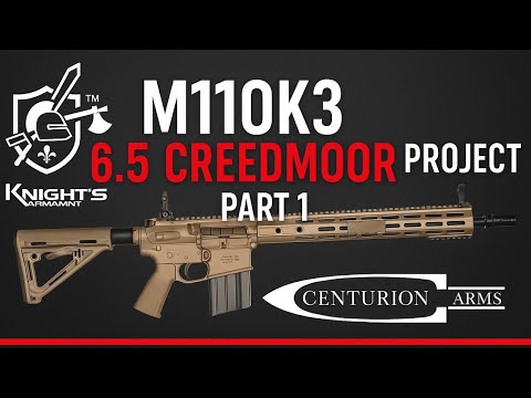 Видео: Проект M110K3 компании Knight's Armament Company (KAC) | Часть 1 | Ft. Centurion Arms