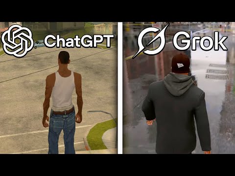 Видео: ChatGPT против Grok: создаем GTA с нуля