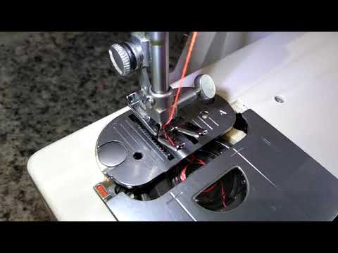 Видео: SINGER 6238 Послідовність дій при намоткі нитки на  шпульку.