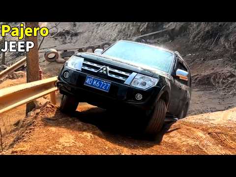Видео: Китайский внедорожник 4X4: Pajero против JEEP Sahara! TANK300 успешно достиг вершины!