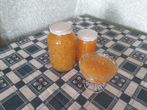 Видео: Варенье из кабачков с мандарином и лимоном.
