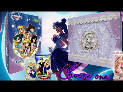 Видео: Новые боксы по Sailor Moon 🌙 распаковка карточек