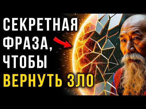 Видео: Жестокая фраза-ответ на любое оскорбление. Техника 'Огненный Щит' тибетских монахов