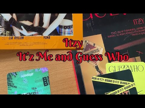 Видео: распаковка (обзор) альбомов итзи| it’z me| guess who 🌷