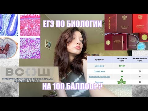 Видео: как сдать ЕГЭ по биологии на 100* баллов? | где готовиться к ЕГЭ? | НОО